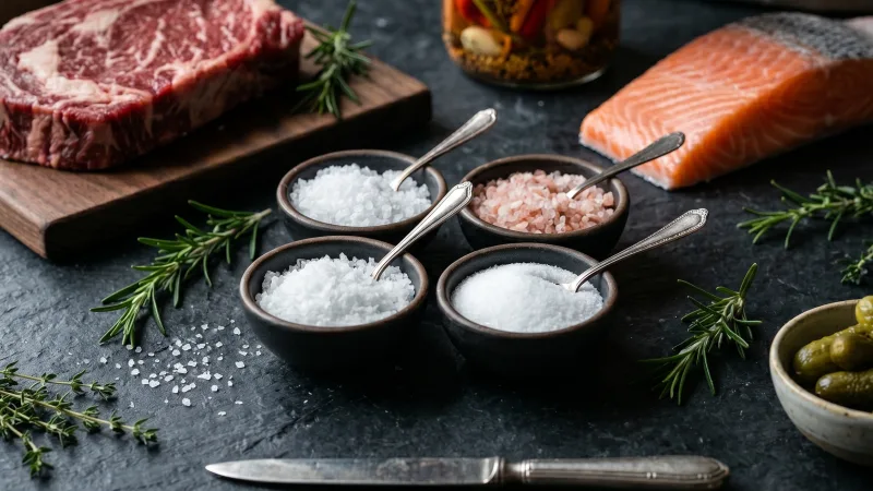 La sal en la cocina: sabor, textura y conservación de los alimentos